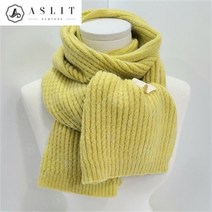 [애슬릿] 무지 니트 꽈배기 목도리 머플러 (9145396)