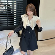 빅 사이즈 여성 카라 원피스 쇼핑몰 김민경 통통녀 77 홍현희 99 하비 88 미시룩 코디 상체비만 결혼식 사이즈 봄 뚱뚱한