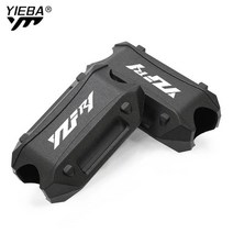 할리 엔진가드 1쌍 범용 엔진 가드 범퍼 크래시 바 블록 YZF-R3 YAMAHA YZF750R YZFR1, 07 A black YZFR1