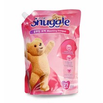 스너글섬유유연제리필1.5L 세제 세탁비누 세탁세제 가루세제 액체세제, 허거벌코튼, ◎상품_허거벌코튼◎