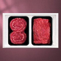 [후레쉬미트]실속선물세트 1.0kg 불고기500g+국거리500g-호주산, 없음