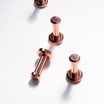 지엔디스플레이 철제 고정식 피팅룸 벽걸이행거 도어후크고리 벽옷걸이 벽걸이후크 가방걸이, 1개, 로즈골드