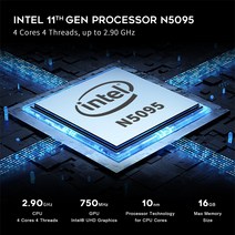 소형PC 미니PC 산업용미니PC Beelink-미니 S 윈도우즈 11 인텔 세대 N5095 미니 PC DDR4 8GB SSD 4K HD 비, 02 UK, 03 8GB 512GB