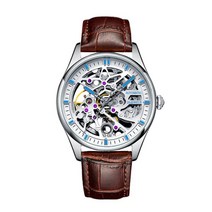 남성 명품 시계 스위스 2023 년 새로운 디자인 브랜드 럭셔리 패션 자동 남자 시계 해골 기계식 남성