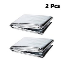 오이망 잡초매트 유공비닐 고구마비닐 멀칭 비닐 천공기 멀칭비닐 유공 비닐하우스자재 농사검정비닐 비닐하우스 농사용비닐 2 개6 개 실버 고 반사 마일라 필름 성장 텐트 룸 108, 2개