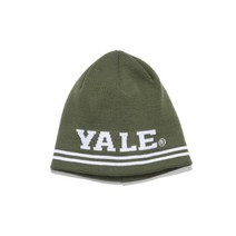예일 JACQUARD LOGO BEANIE KHAKI
