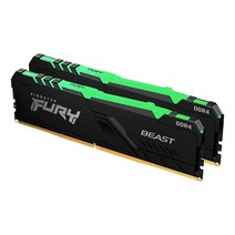 RGB RAM 램Kingston HyperX FURY DDR4 RGB 메모리 2666MHz 3200MHz CL15 1.2V DIMM 8GB 16GB Memoria Ram f, 04 FURY RGB 3600MHz 16G