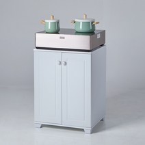 조은나라 착불배송-선택형 정수기받침대 전기렌지받침대 밥솥받침대 전자렌지대 밥솥/렌지대 콘솔, 02-올문렌지-화이트