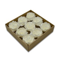 자이언트 플라워 대형 꽃다발 결혼식 웨딩 포토부스 빅 사이즈 비누 꽃 인공 모란 머리 로맨틱 발렌타인 데이 선물 홈 장식 헤드 개, WHITE