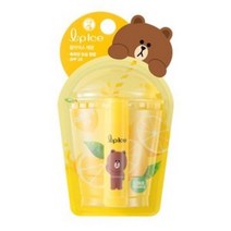 NEW 멘소래담 라인 립아이스 립밤 레몬 3.5g 촉촉보습, 5개