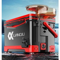 새우 볼락 갈치 한치쿨러 낚시 아이스박스 40L 등받이, 235 블랙옐로우 40L 등받이모델