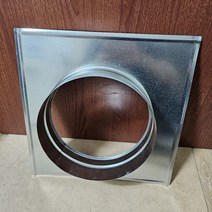 닥트사각평판후렌지 네모판구찌 벽고정판 닥트부속, 400×400, 250, 1개