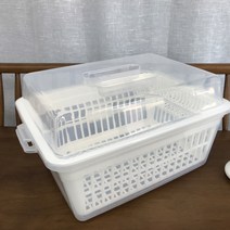 뚜껑있는 식기 건조대 Made in japan 설겆이선반 원룸 일본