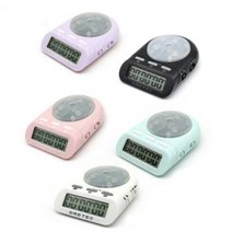 드레텍 스탑워치 스톱워치 T 186블랙 화이트 핑크 민트 퍼플 공시생 수험생