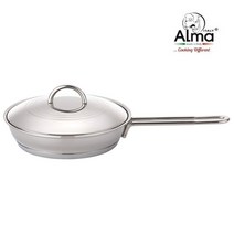 알마 미오 미니 스텐 양수냄비, 14cm, 후라이팬+뚜껑