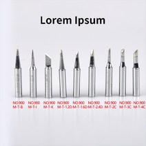 납땜기 인두기 내부 가열 납땜 인두 팁 자동 기계 나이프 형 헤드 무연 936 팁, 03 900M-T-I