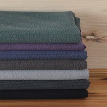 천고아 7mm 60수피그먼트양면누빔 7color, 브라운