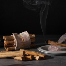 아마스라 팔로산토 행거 Set 천연 우드향 스머지스틱 이직선물 퇴사선물 명상