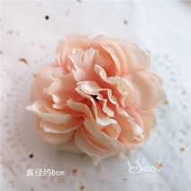 모형케이크 환갑케이크 케이크모형 돈뽑는케이크 인공 꽃 장미 히비스커스 케이크 토퍼 인스타그램 약혼, 03 3pcs pink peony