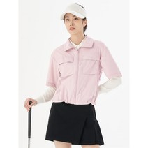 빈폴골프 여성 가을 반소매 풀집업 베스트 라이트 핑크 BJ3836A01Y 1007618
