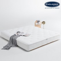 잉글랜더 9존 독립스프링 롤팩 매트리스 라지킹, 화이트
