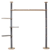 [럭시캣] 브릿지 캣 폴 (베이직)/캣폴/원목캣폴/캣타워/원목캣타워/고양이스크래쳐/스크래쳐, 상세 설명 참조