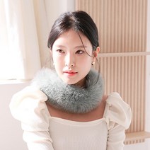 노엘퍼 사가폭스 머플러 퍼 목도리 여성 겨울