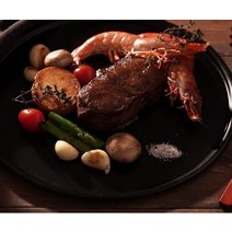 수비드 부채살 스테이크밀키트 600g 캠핑 홈파티, 블랙타이거새우 포함
