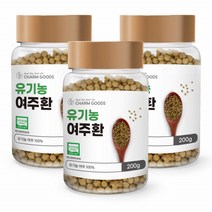 유기농 여주환 무첨가 100% 국산 여주 비타민 식물인슐린 카라틴 등 영양가득 신이내린 채소 200g 3병