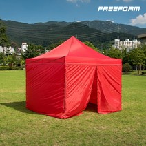 프리폼 캐노피 천막 일반바람막이4면 3x2 가림막 바람막이, 신형4면세트일반3x2화이트