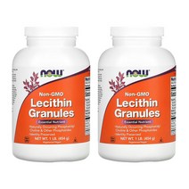 Now Lecithin Granules 나우푸드 레시틴 Non-GMO 454g x2통