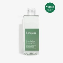 BONAJOUR 비건 그린티 딥 클렌징 워터 200ml Green Tea Deep Cleansing Water, none