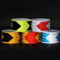 야간 시야확보 반사테이프 안전테이프 축광시트 야광, 화이트블루