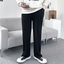 프리미엄 DY 3단쭈리 원턱 와이드 트레이닝 팬츠 남녀공용 운동복 츄리닝 바지
