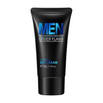 남자컨실러 내추럴커버 크리미 잡티 주근깨 기미가리기 LAIKOU men's BB 크림 화이트닝 오일 컨트롤 제거 메이크업 코스메틱 페이셜 리퀴드, 01 40g, 01 40g