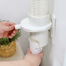 테이크아웃 카페 종이컵 컵홀더 업소용 식당 사무실 자석부착형, 자석부착 종이컵 디스펜서