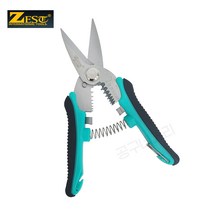 NEW 제스트 다목적 가위 Z-180 원예 전지 전선 와이어 절단 피복제거 케이블선