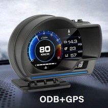 온유어뷰HUD 최신 자동차 hud 자동 디스플레이 obd2 a500 gps 스마트 헤드 업 디스플레이 게이지 디지털 주행 거리계 보안 알람 물 및 오일 온도. rpm, 러시아인