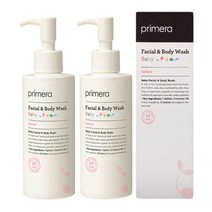 프리메라 베이비 페이셜 앤 바디워시 250ml+250ml