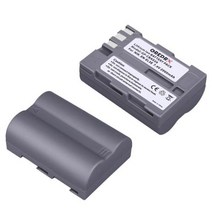 Nikon D30 D50 D70 D70S D90 D80 D100 D200 D300 D700 용 Type-c 포트가 2000mAh EN-EL3e EN EL3e ENEL3e 배터리 +, 01 2x Battery