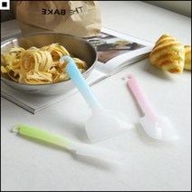 호프집 알뜰주걱 디저트만들기 마카롱전문점 반투명주걱 손잡이주걱, 대/핑크
