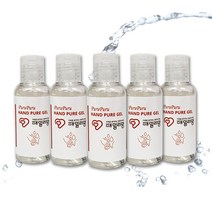미니손소독제 프루프루 휴대용 핸드 퓨어겔 30ml 5개