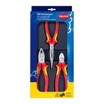유노이아 KNIPEX 공구세트(절연3pcs)_00-20-12 3종 플라스틱