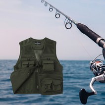 토니벳 쏘가리 바다 갯바위 민물 루어 낚시 조끼 XL