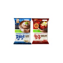 풀무원 평양냉면(2인분)+함흥냉면(2인분) (2인분X2봉) 여름별미 시원한음식 입맛당기는음식 쫄깃한면발 탱탱한면발, 9세트