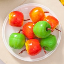미니사과 모형 (20개입), 그린