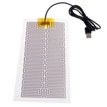 1pcs usb 5v 가열 히터 패드 마사지 온난화 바디 발 겨울 휴대용 따뜻한 플레이트 마우스 패드 신발 골프 건강 관리, 1-그림과 같이