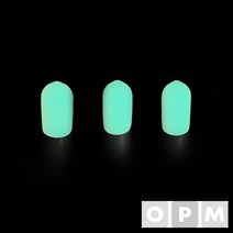 축광 연질 PVC 앤드캡 5mm 12ea 소모품-72394EA