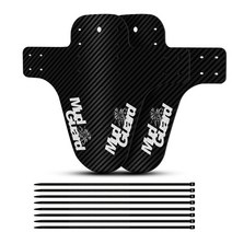 조정 가능한 MTB 머드가드 전면 및 후면 호환 자전거 펜더 쉬운 설치 모든 디스크 브레이크 26 인치 27