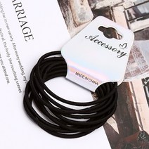 디엠몰 20P 끊어져도괜찮아 또있어 얇은 1줄 기본 머리끈 머리고무줄 헤어끈 헤어고무줄